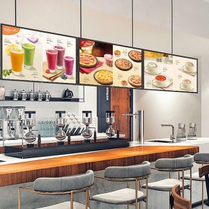 Wall-Mounted Advertising Display